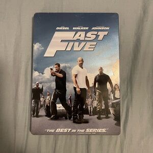 Fast Five (The Fast and Furious 5) Blu-Ray Steelbook